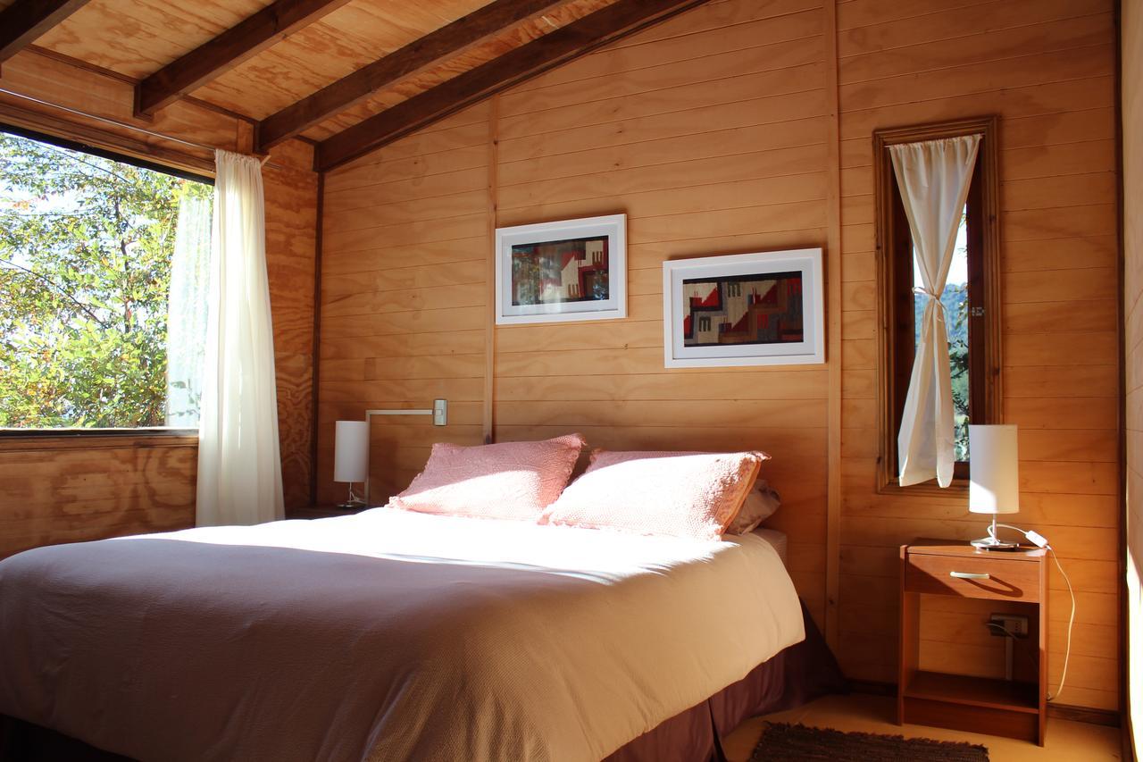 Cabanas Mas Ke Miel Población Población Lago Ranco Esterno foto
