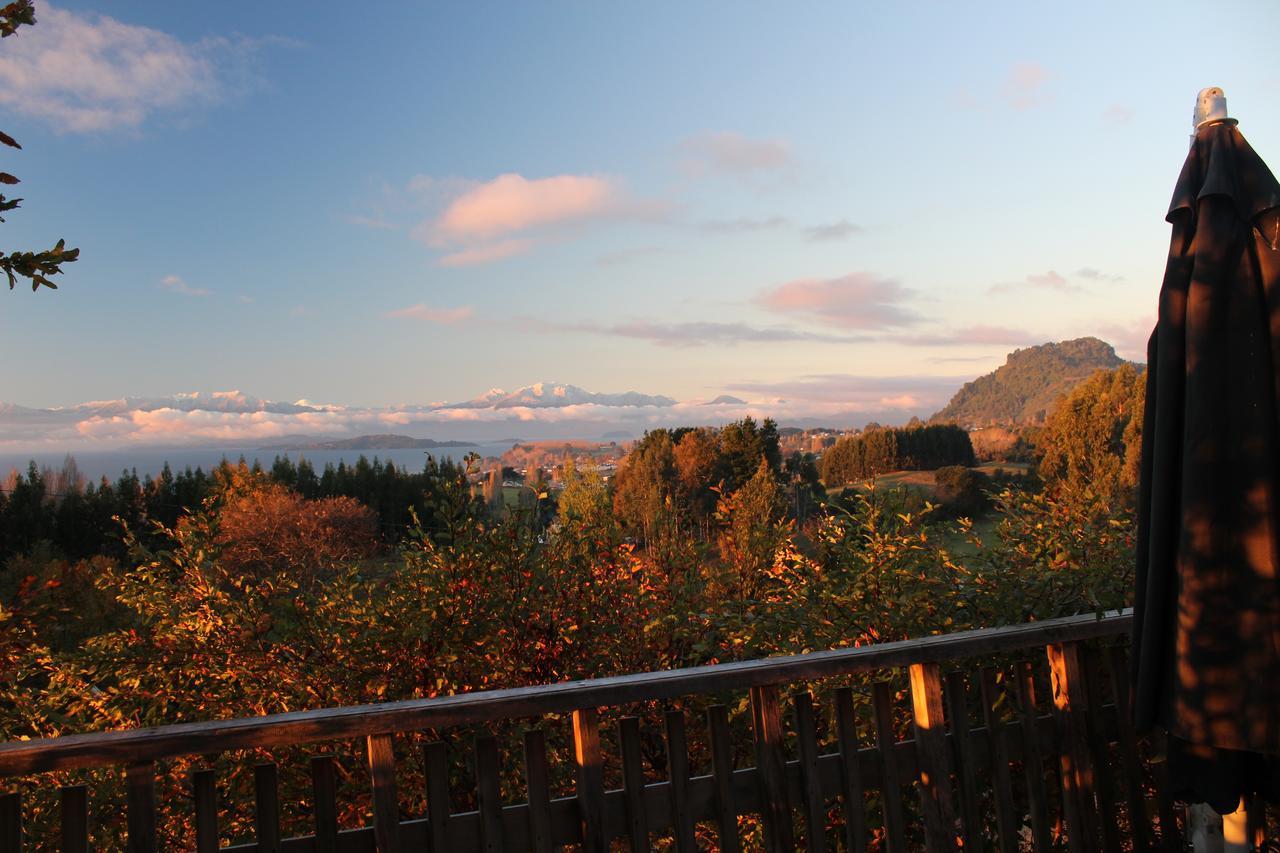 Cabanas Mas Ke Miel Población Población Lago Ranco Esterno foto